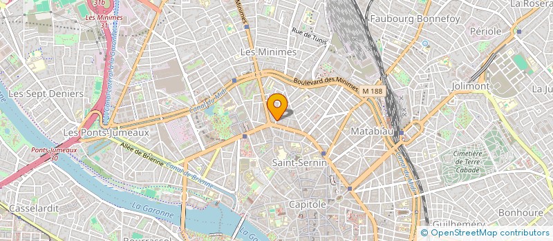 localisation de l'entreprise MADAME CHRISTINE RODRIGUEZ à TOULOUSE