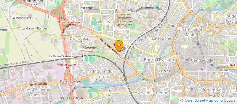 localisation de l'entreprise MADAME CHRISTINE ROI FRESNEL  RENNES