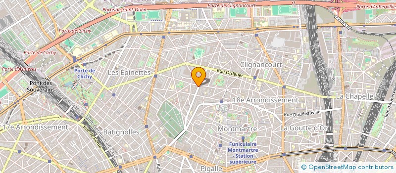 localisation de l'entreprise MADAME CHRISTINE ROSA  PARIS