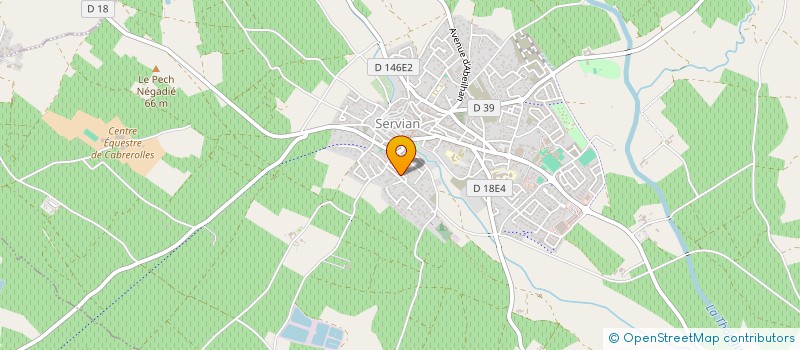 localisation de l'entreprise MADAME CHRISTINE ROSTAING à SERVIAN