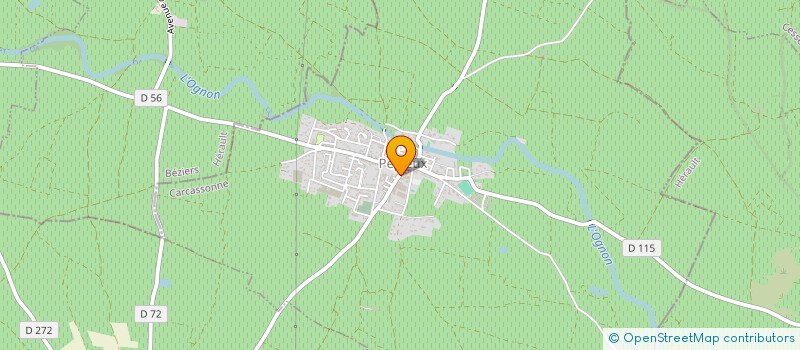 localisation de l'entreprise MADAME CHRISTINE ROUANET  PEPIEUX