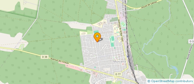 localisation de l'entreprise MADAME CHRISTINE ROUSSELIN  MORCENX-LA-NOUVELLE