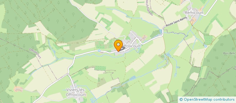 localisation de l'entreprise MADAME CHRISTINE ROUSSELOT à OFFROICOURT