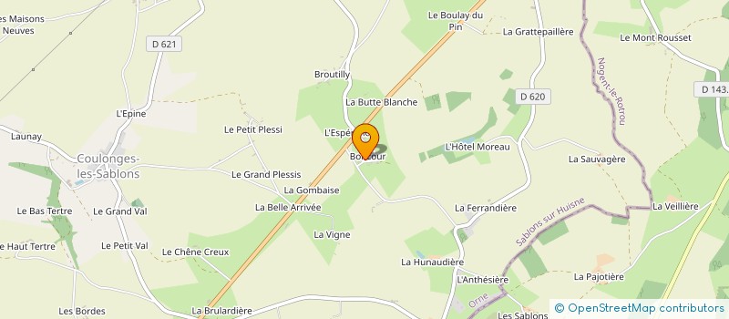 localisation de l'entreprise MADAME CHRISTINE ROY à SABLONS-SUR-HUISNE