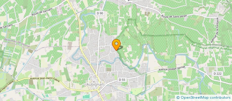 localisation de l'entreprise MADAME CHRISTINE ROYER  AUBIGNAN