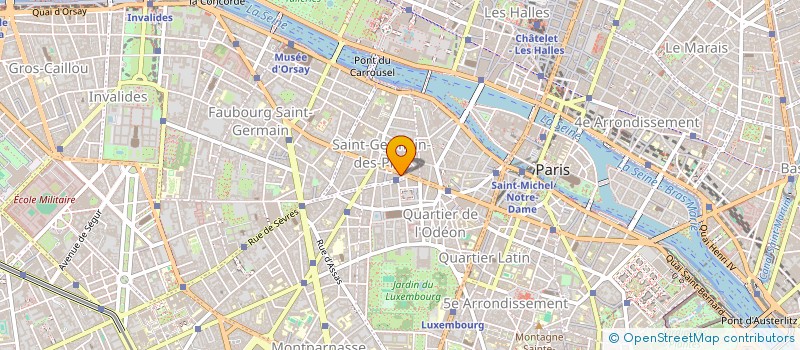 localisation de l'entreprise MADAME CHRISTINE RUPIN à PARIS