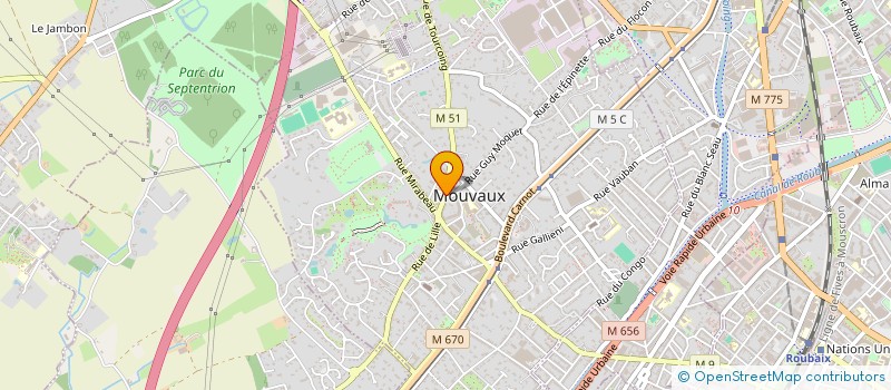 localisation de l'entreprise MADAME CHRISTINE RYCKEBOER à MOUVAUX