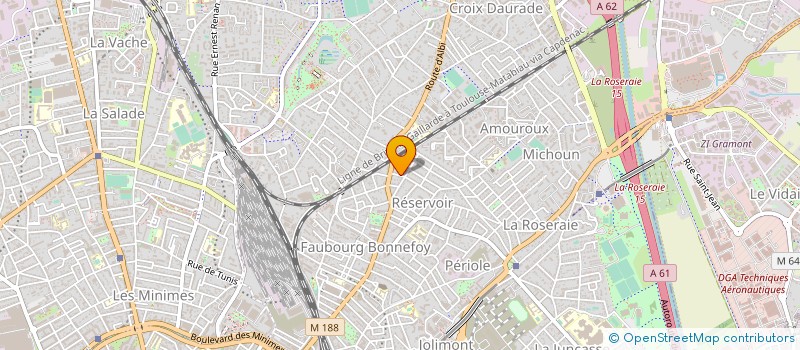 localisation de l'entreprise MADAME CHRISTINE SAINT-PAUL à TOULOUSE