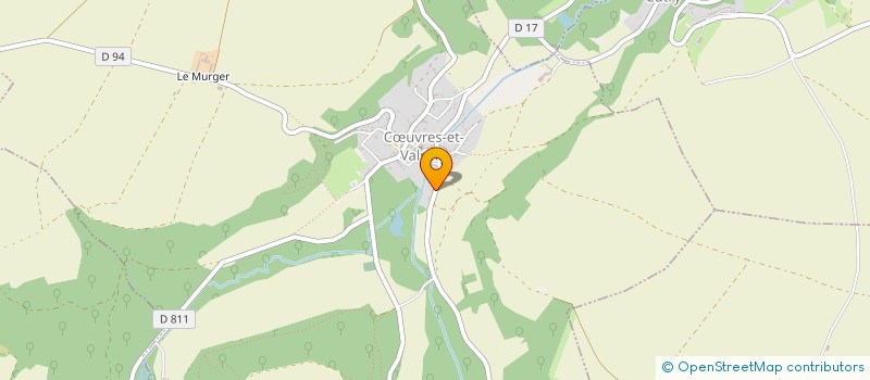 localisation de l'entreprise MADAME CHRISTINE SAINTE BEUVE  CUVRES-ET-VALSERY