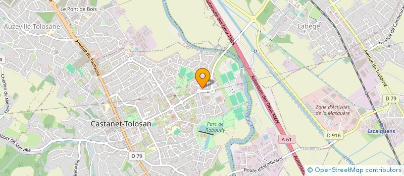 localisation de l'entreprise MADAME CHRISTINE SALAS à CASTANET-TOLOSAN