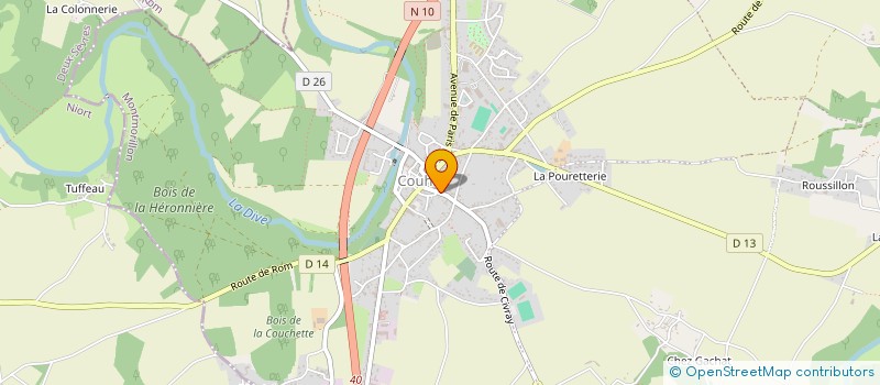 localisation de l'entreprise MADAME CHRISTINE SALLEY  VALENCE-EN-POITOU