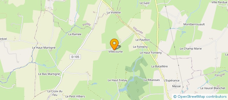 localisation de l'entreprise MADAME CHRISTINE SALOMON à LE CHATELLIER