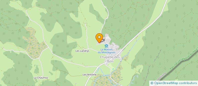 localisation de l'entreprise MADAME CHRISTINE SALVI à CHAPELLE-DES-BOIS