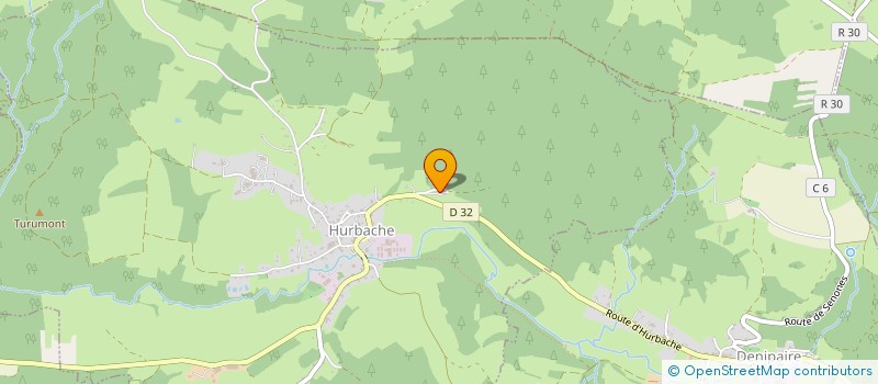 localisation de l'entreprise MADAME CHRISTINE SANABRIA  HURBACHE