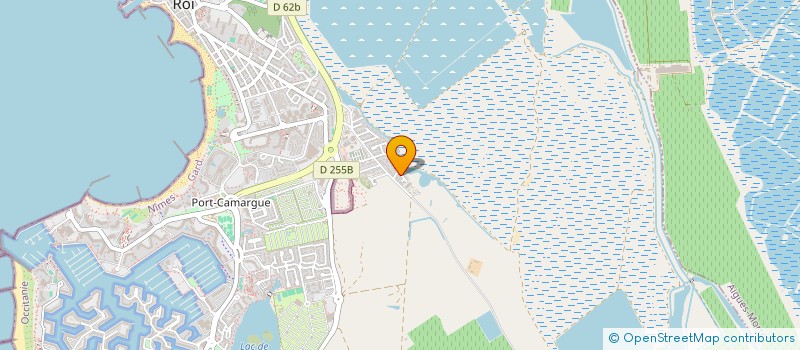 localisation de l'entreprise MADAME CHRISTINE SARRO  LE GRAU-DU-ROI