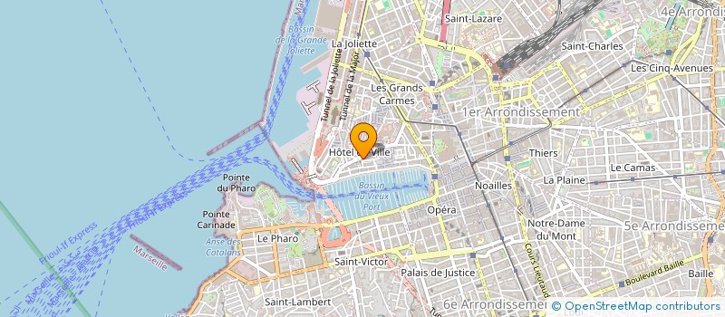 localisation de l'entreprise MADAME CHRISTINE SAUREL à MARSEILLE