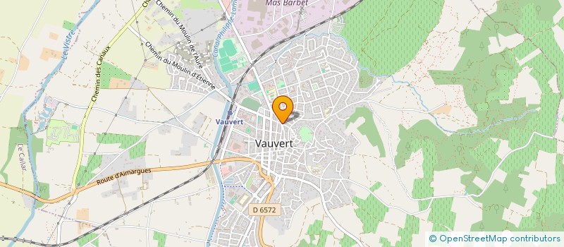 localisation de l'entreprise MADAME CHRISTINE SAUTIER  VESTRIC-ET-CANDIAC