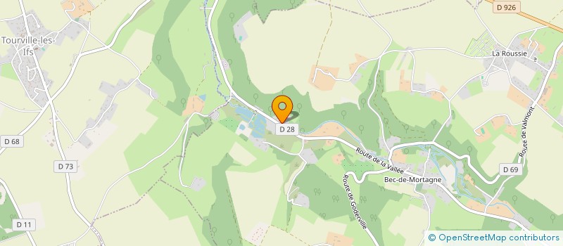 localisation de l'entreprise MADAME CHRISTINE SAUVEE  BEC-DE-MORTAGNE