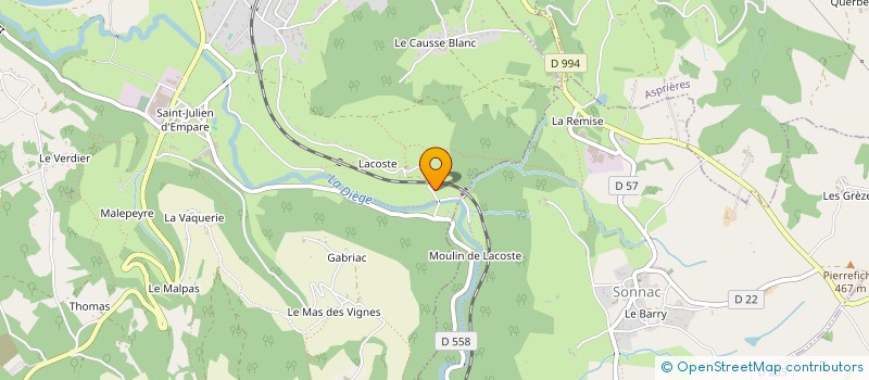 localisation de l'entreprise MADAME CHRISTINE SAVIDAN à CAPDENAC-GARE