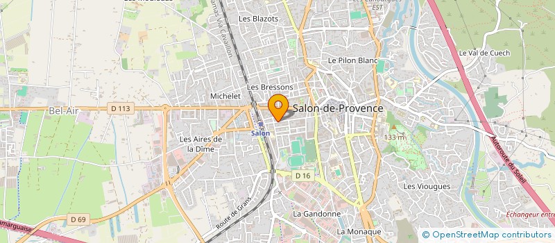 localisation de l'entreprise MADAME CHRISTINE SBRALETTA à SALON-DE-PROVENCE