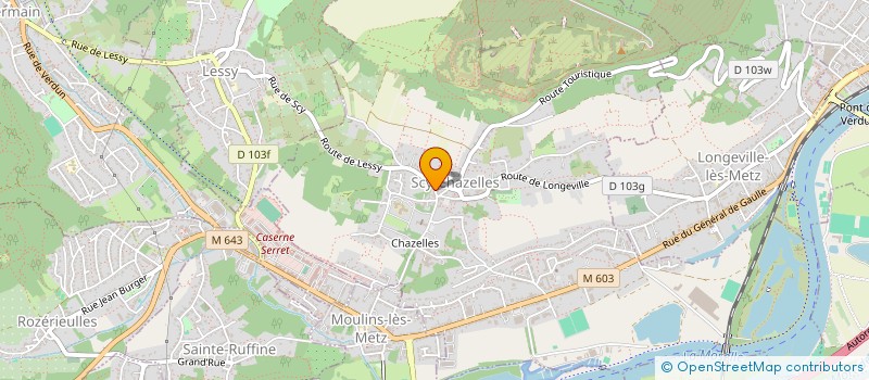 localisation de l'entreprise MADAME CHRISTINE SCHMITT à SCY-CHAZELLES