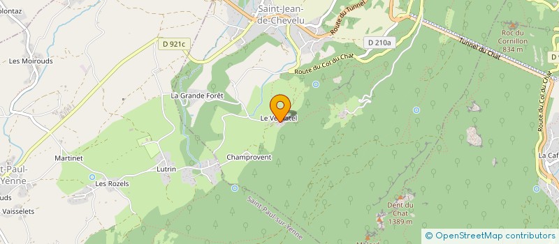 localisation de l'entreprise MADAME CHRISTINE SCHMITT  LA BALME