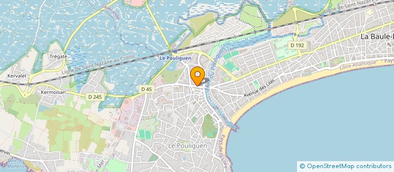 localisation de l'entreprise MADAME CHRISTINE SCHUSTER à LE POULIGUEN