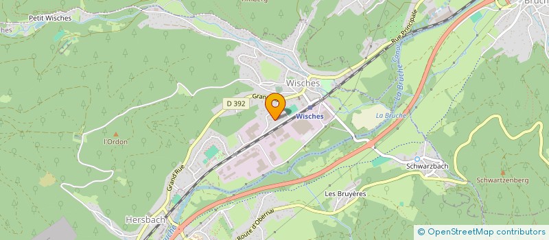 localisation de l'entreprise MADAME CHRISTINE SCHWALLER  SCHIRMECK