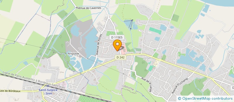 localisation de l'entreprise MADAME CHRISTINE SECHET  IZON