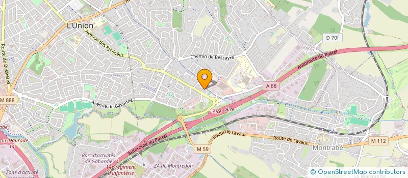 localisation de l'entreprise MADAME CHRISTINE SEGOL  SAINT-JEAN