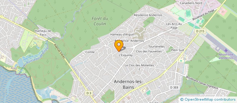 localisation de l'entreprise MADAME CHRISTINE SEPTEMBER à ANDERNOS-LES-BAINS