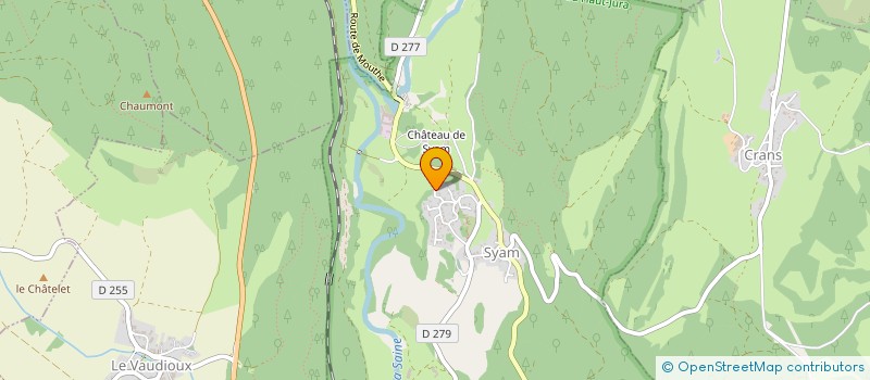 localisation de l'entreprise MADAME CHRISTINE SIMON  SYAM