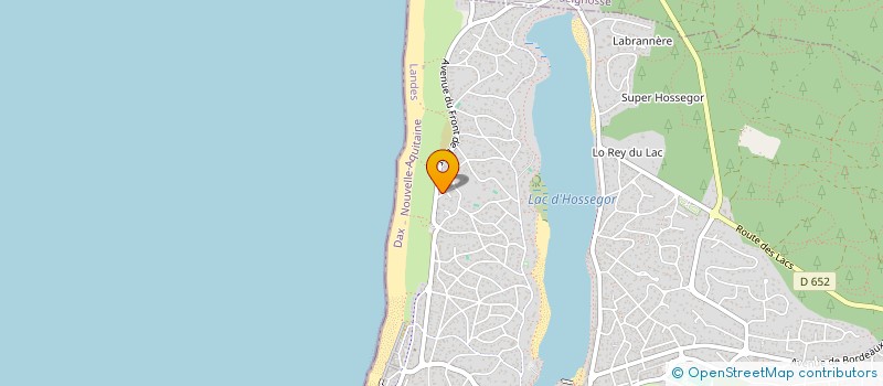 localisation de l'entreprise MADAME CHRISTINE SIROT  SOORTS-HOSSEGOR