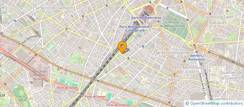 localisation de l'entreprise MADAME CHRISTINE SIRUGUE  PARIS