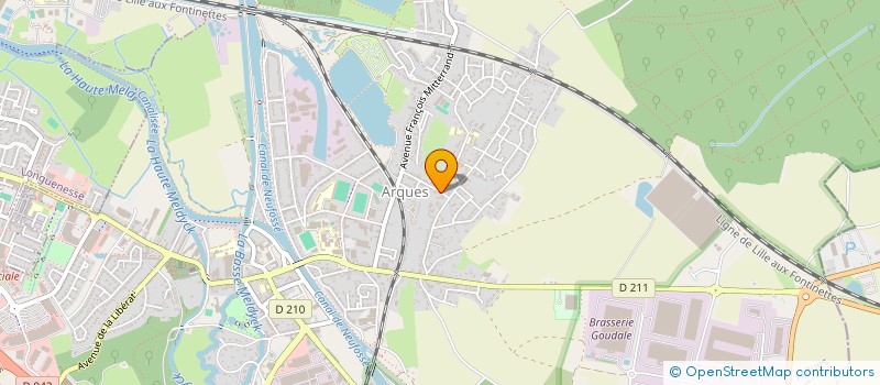 localisation de l'entreprise MADAME CHRISTINE SOCHALA  ARQUES