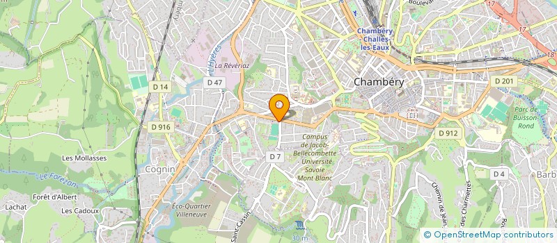 localisation de l'entreprise MADAME CHRISTINE SOCRATE à CHAMBERY