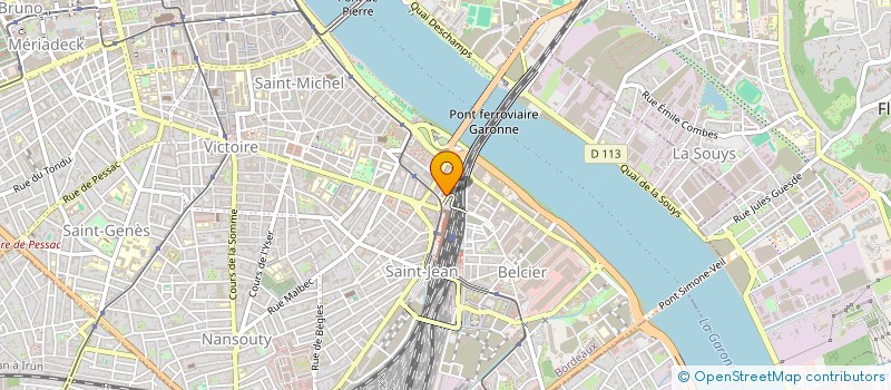 localisation de l'entreprise MADAME CHRISTINE SOLAI  BORDEAUX