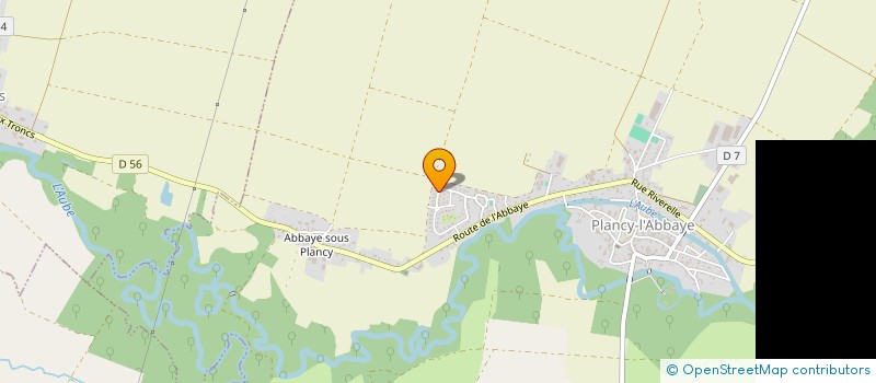 localisation de l'entreprise MADAME CHRISTINE SOMSOIS  PLANCY-L'ABBAYE