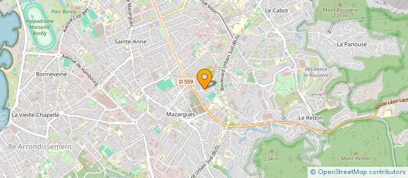 localisation de l'entreprise MADAME CHRISTINE SORAGNA à MARSEILLE