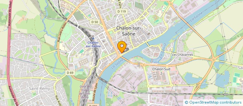 localisation de l'entreprise MADAME CHRISTINE SORDEL à CHALON-SUR-SAONE