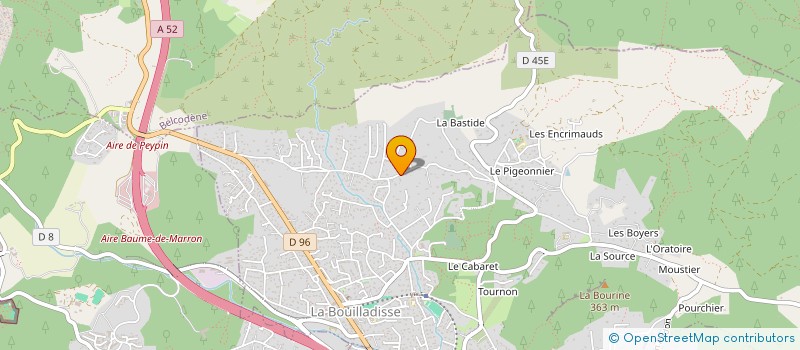 localisation de l'entreprise MADAME CHRISTINE SORRENTINO  LA BOUILLADISSE
