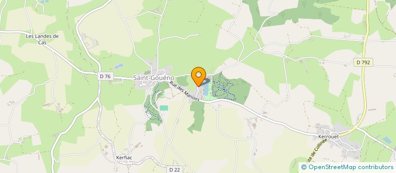 localisation de l'entreprise MADAME CHRISTINE SOULABAIL à LE MENE