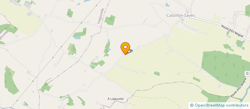 localisation de l'entreprise MADAME CHRISTINE SOULES  CASTILLON-SAVES