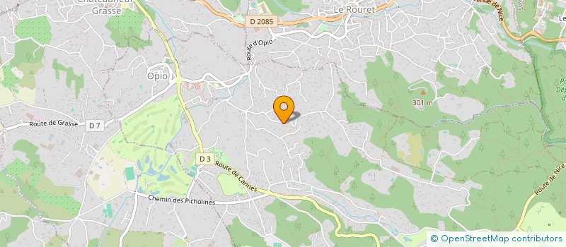 localisation de l'entreprise MADAME CHRISTINE SPITERI à OPIO