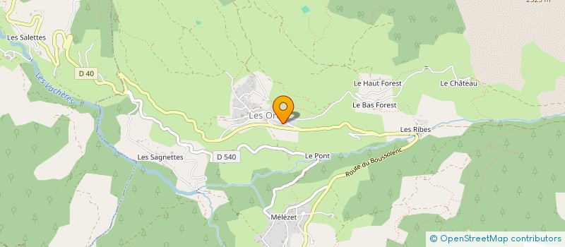 localisation de l'entreprise MADAME CHRISTINE STEIN à LES ORRES