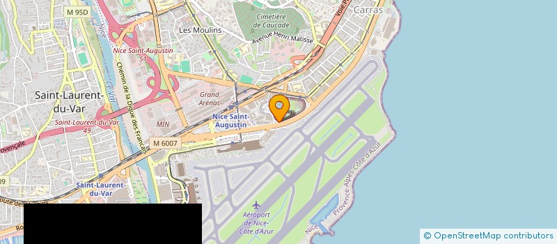 localisation de l'entreprise MADAME CHRISTINE STRAGIOTTI à NICE