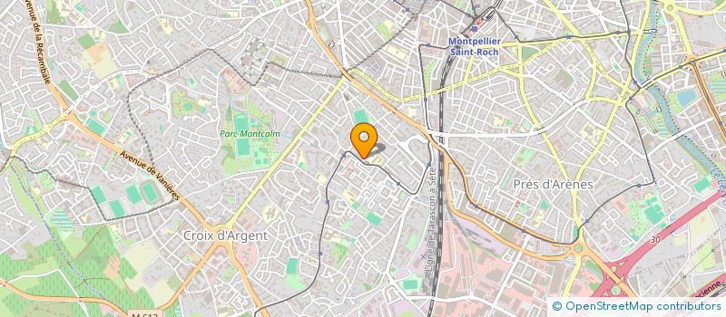 localisation de l'entreprise MADAME CHRISTINE SUH à MONTPELLIER
