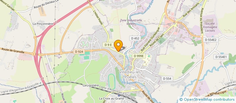 localisation de l'entreprise MADAME CHRISTINE SUSS  VILLEDIEU-LES-POELES-ROUFFIGNY