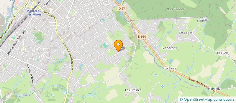 localisation de l'entreprise MADAME CHRISTINE SWIATEK  SAINT-VALLIER