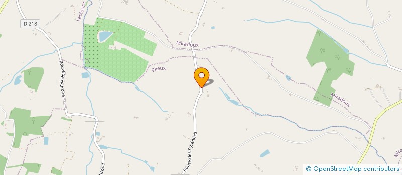 localisation de l'entreprise MADAME CHRISTINE SWIDEZUK  PLIEUX